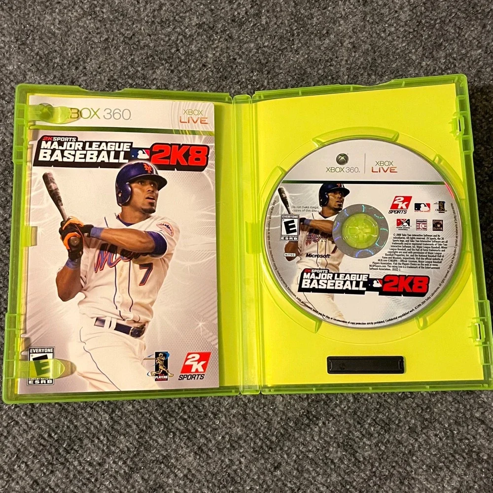 Major League Baseball 2K8 Xbox 360 MLB 2K8 Sports Game CIB Jose Reyes